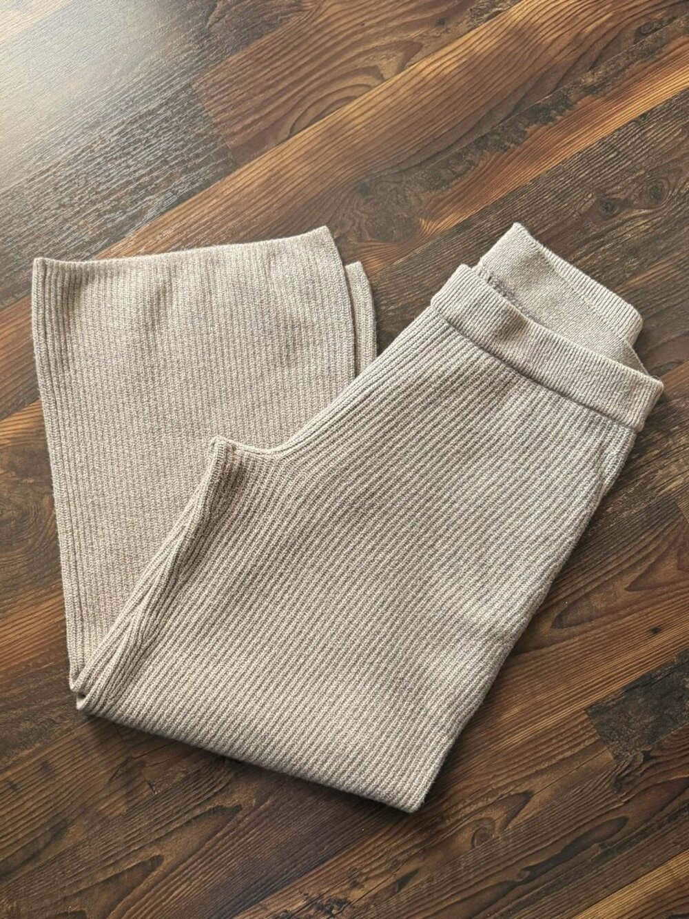 Gap CashSoft Shaker Stitch Sweater Pants - Size M
